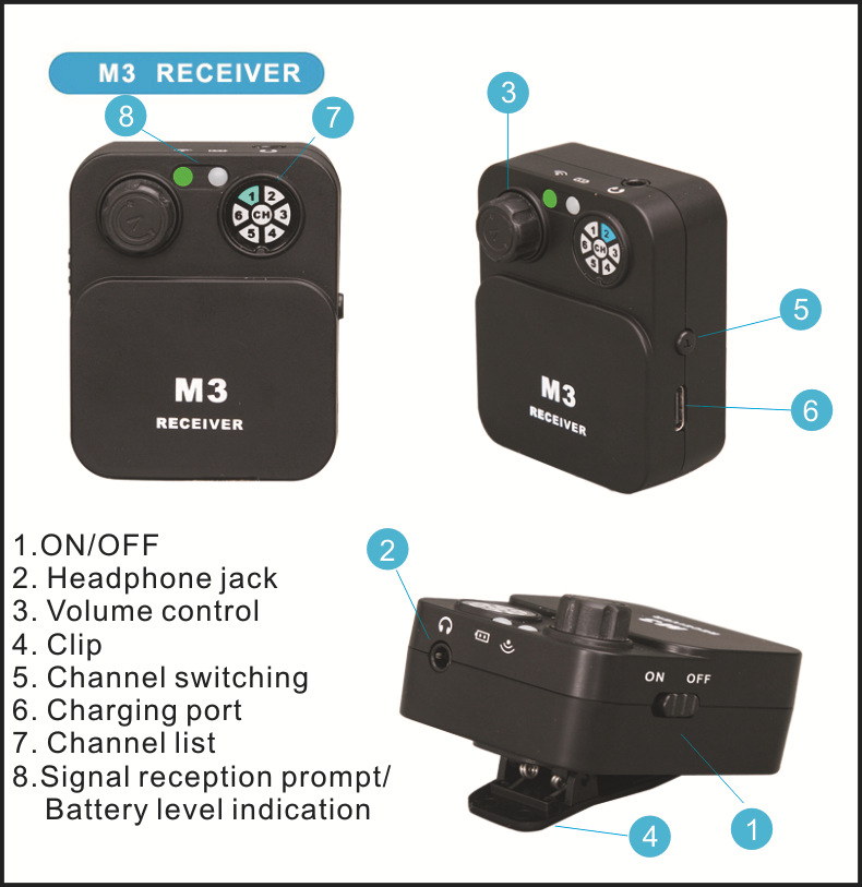 2.4G Sistema de monitorização  - In Ear Monitor Iem avaliação e preço