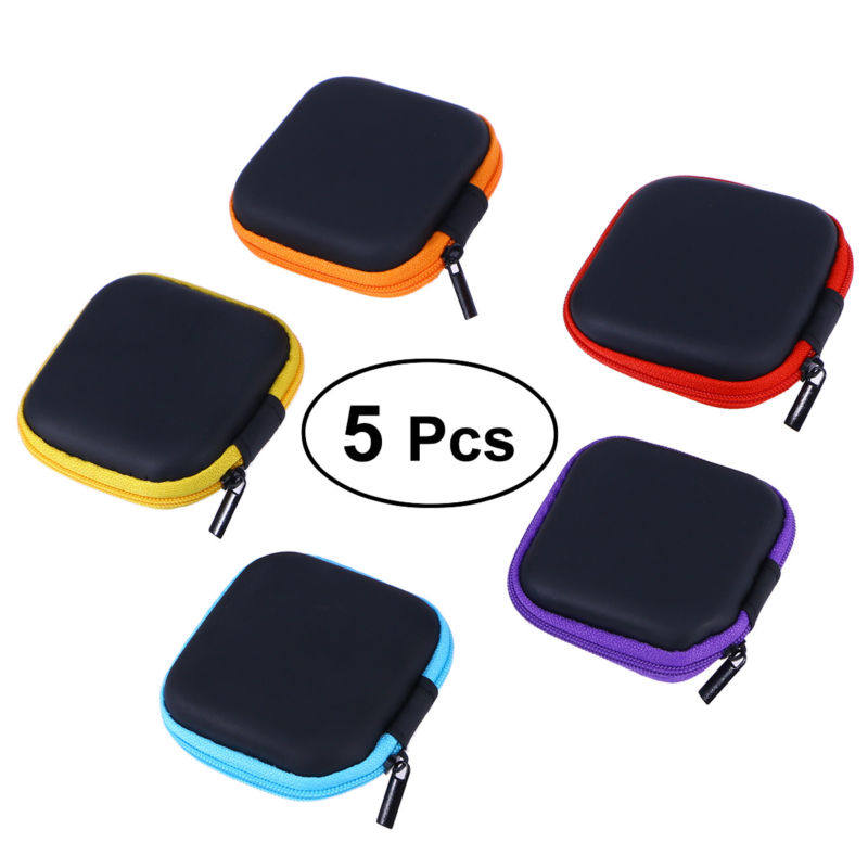 5 unidades de estojo para guar - Headphone Case Hard avaliação e preço