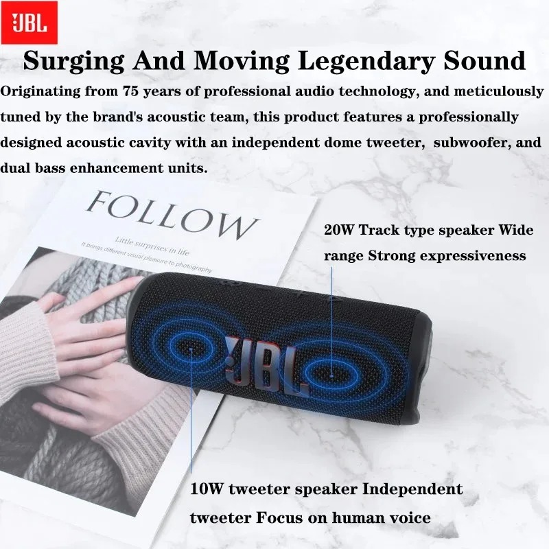 JBL FLIP6: coluna Bluetooth ci - Jbl Speaker Flip 6 avaliação e preço